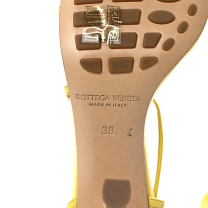 Bottega Veneta Lambskin Stretch Multi Strap 90mm Sandals 38 Pear 6 of 8