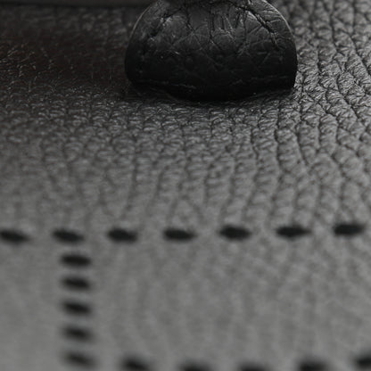 Hermes Taurillon Clemence Evelyne TPM Black 7 of 10