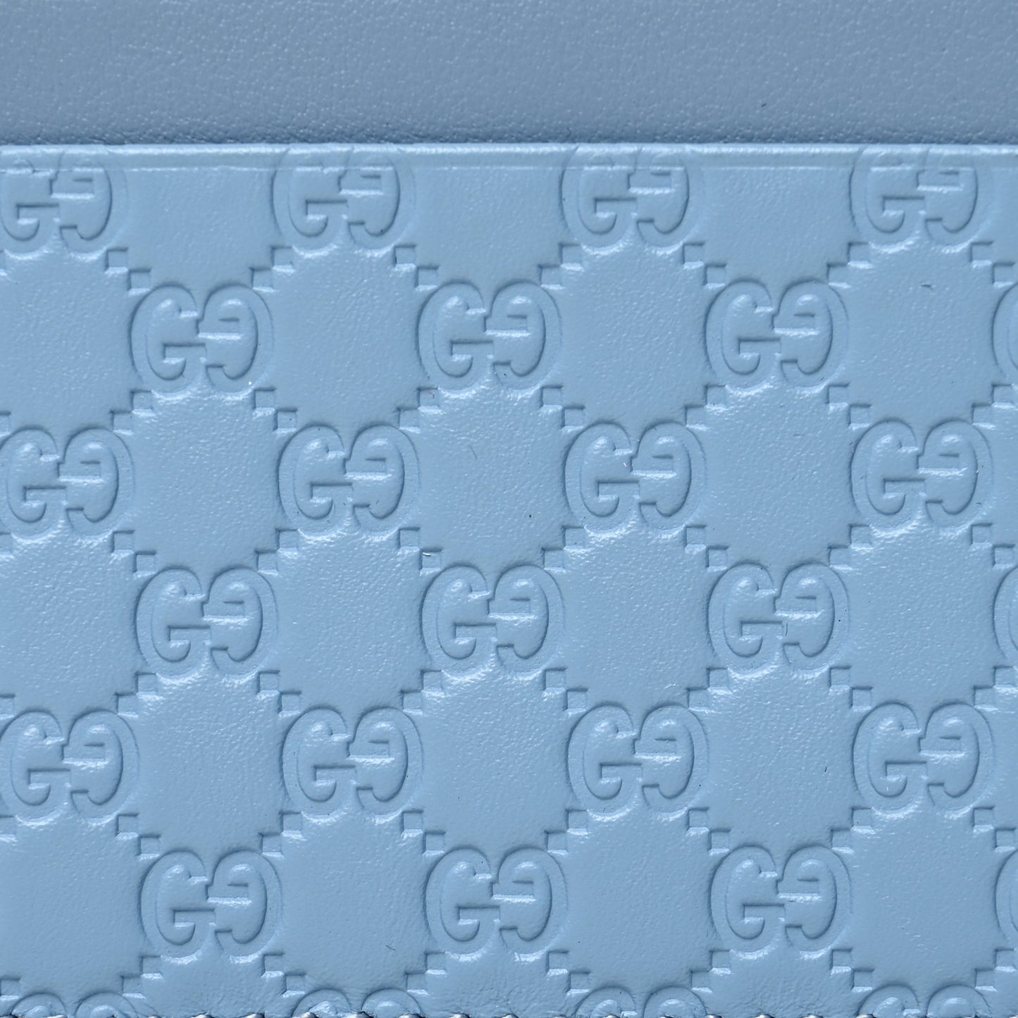 Microguccissima Card Holder Mineral Blue