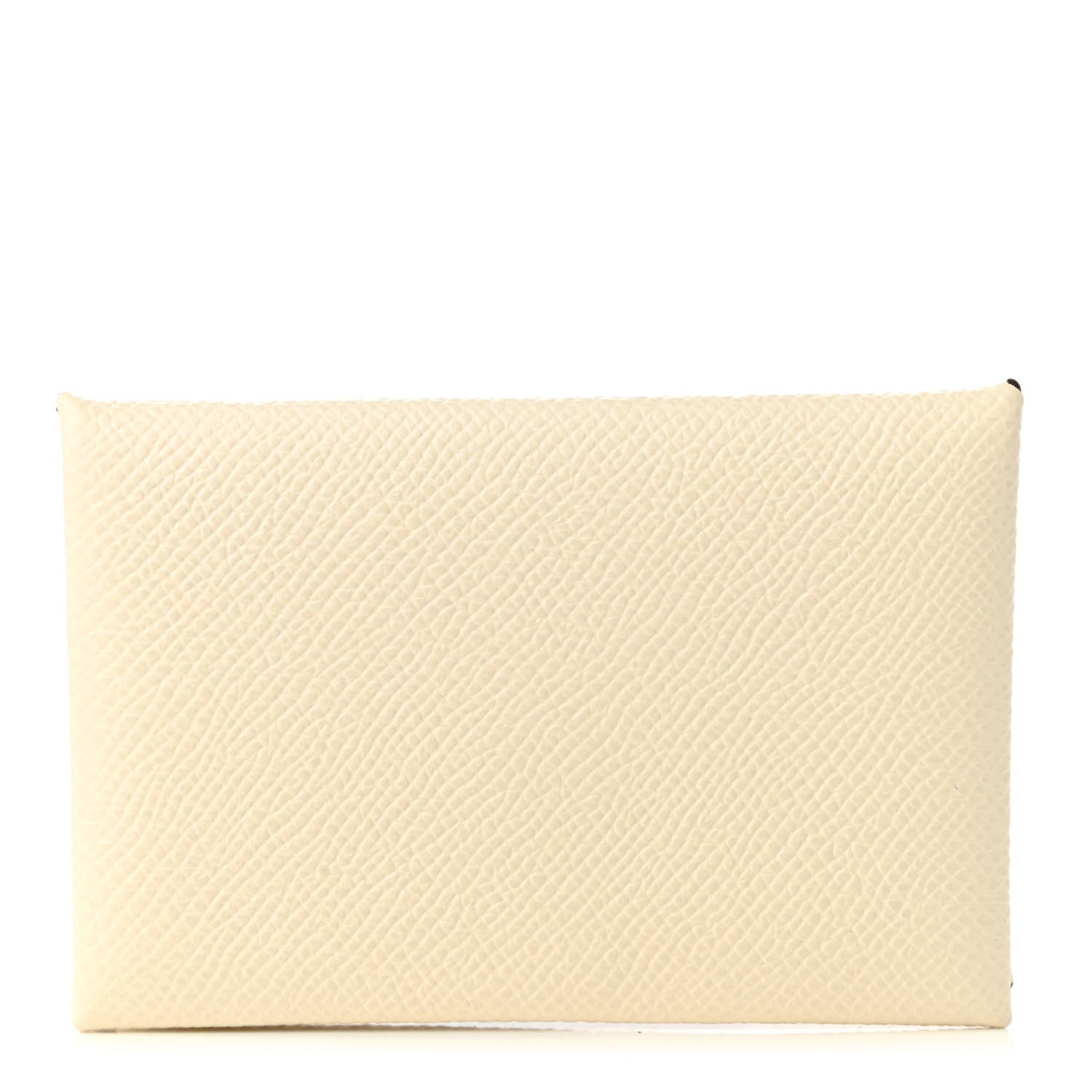 Hermes Epsom Calvi Card Case Nata 1 of 6