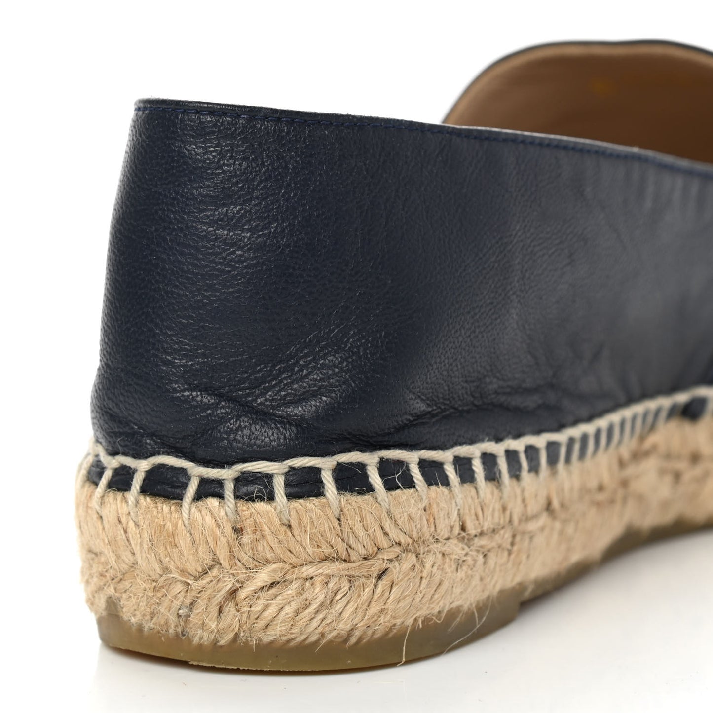Lambskin CC Espadrilles 39 Navy Black