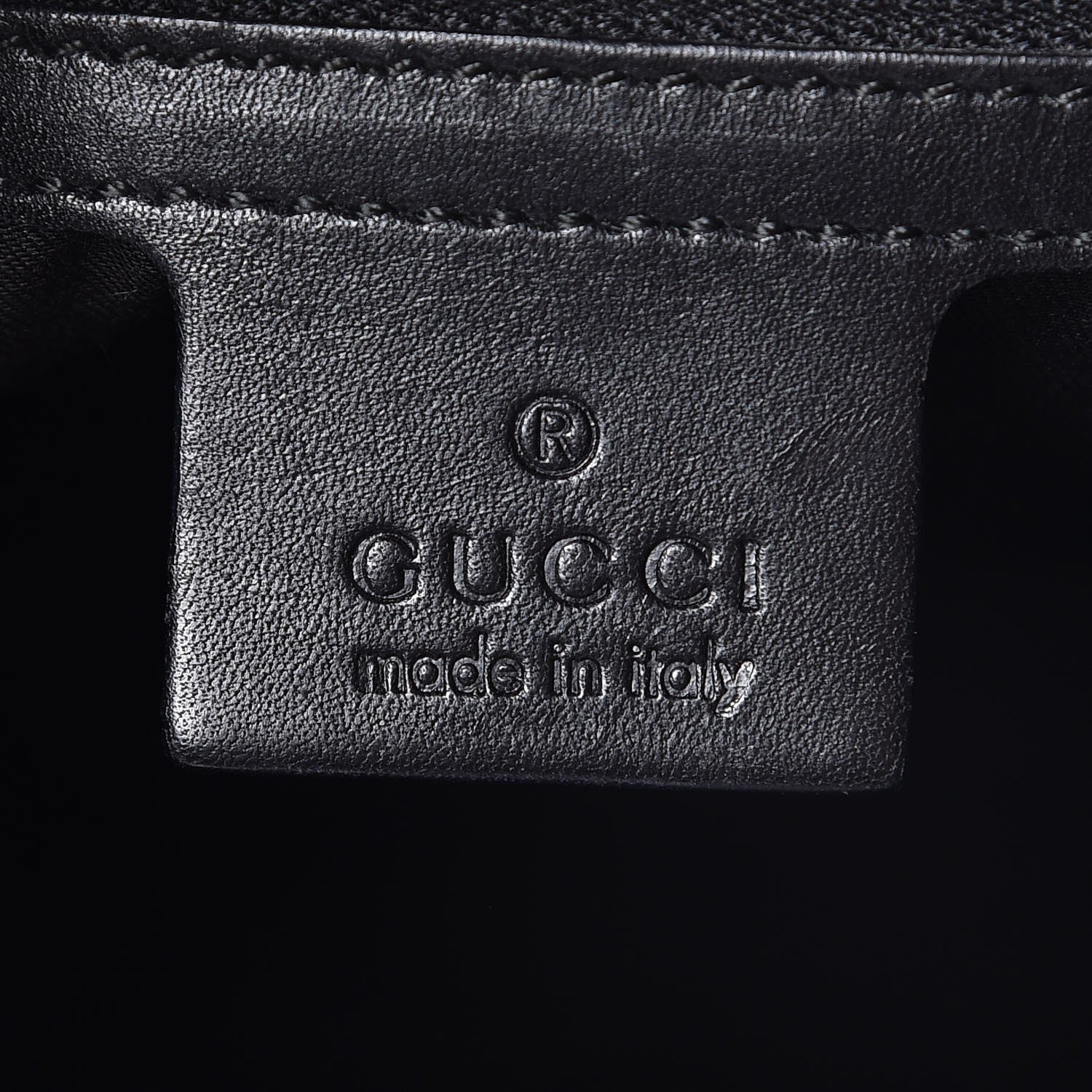 Gucci Guccissima Punch Hobo Black 6 of 8