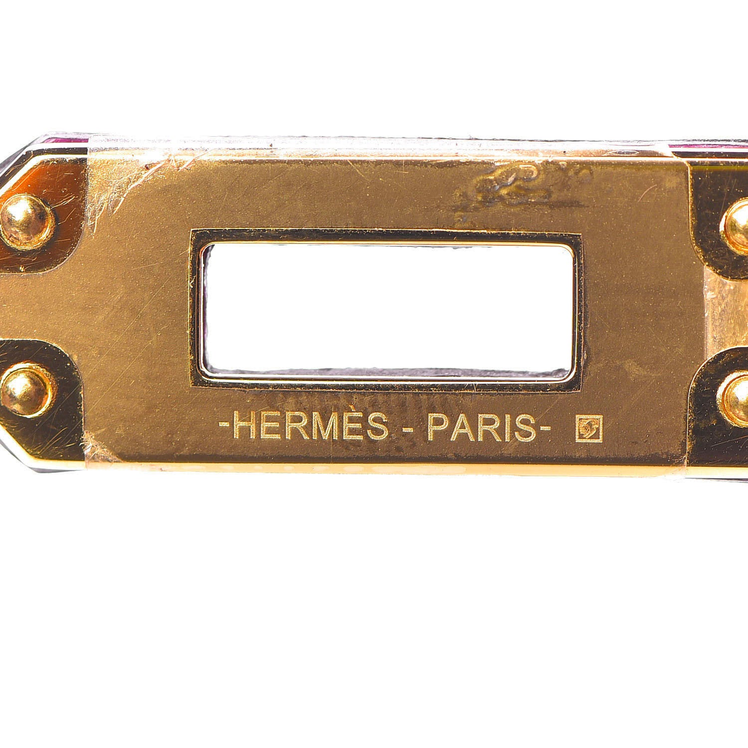 Hermes Shiny Alligator Kelly Sellier 25 Rose Scheherazade 14 of 37