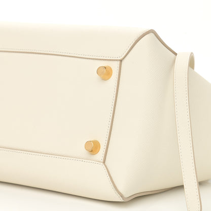 Celine Grained Calfskin Mini Belt Bag White 10 of 11