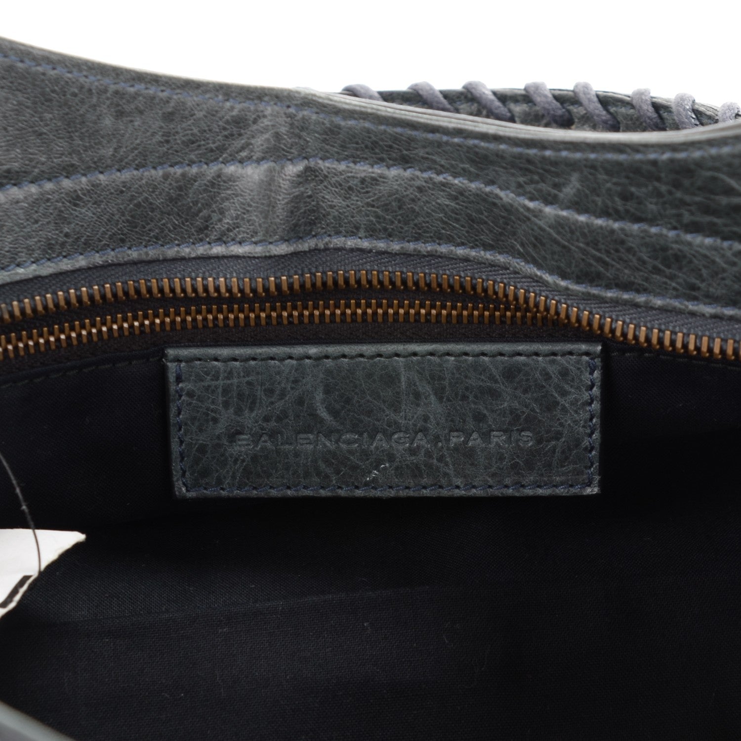 Balenciaga Agneau Classic Hardware Part Time Anthracite 6 of 8