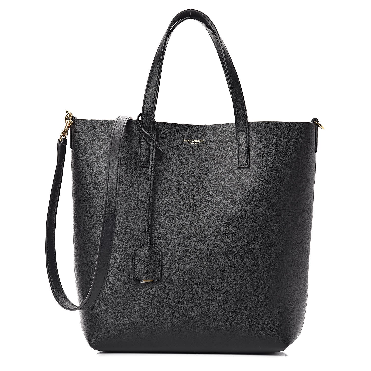 Saint Laurent Calfskin Toy Shopping Tote Black 1 of 11