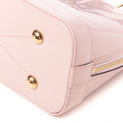 Louis Vuitton Patent Monogram Alma BB Rose Ballerine 5 of 8