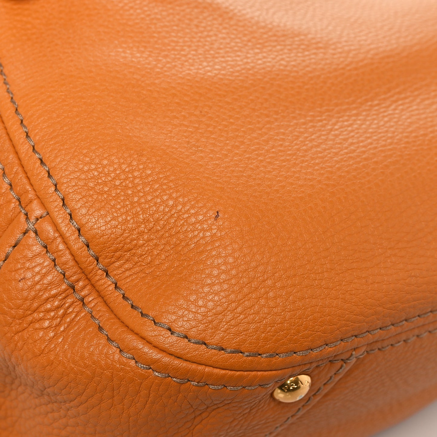 Vitello Daino Tote Ambra