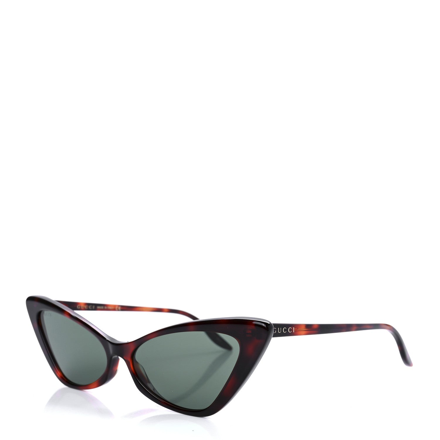 Gucci Acetate Cat Eye GG0708S Sunglasses Havana 1 of 8