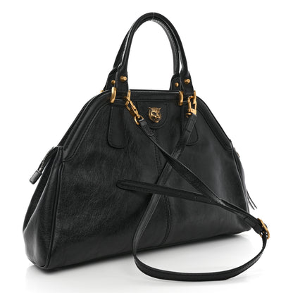 Gucci Calfskin Medium Re(Belle) Top Handle Bag Black 3 of 10