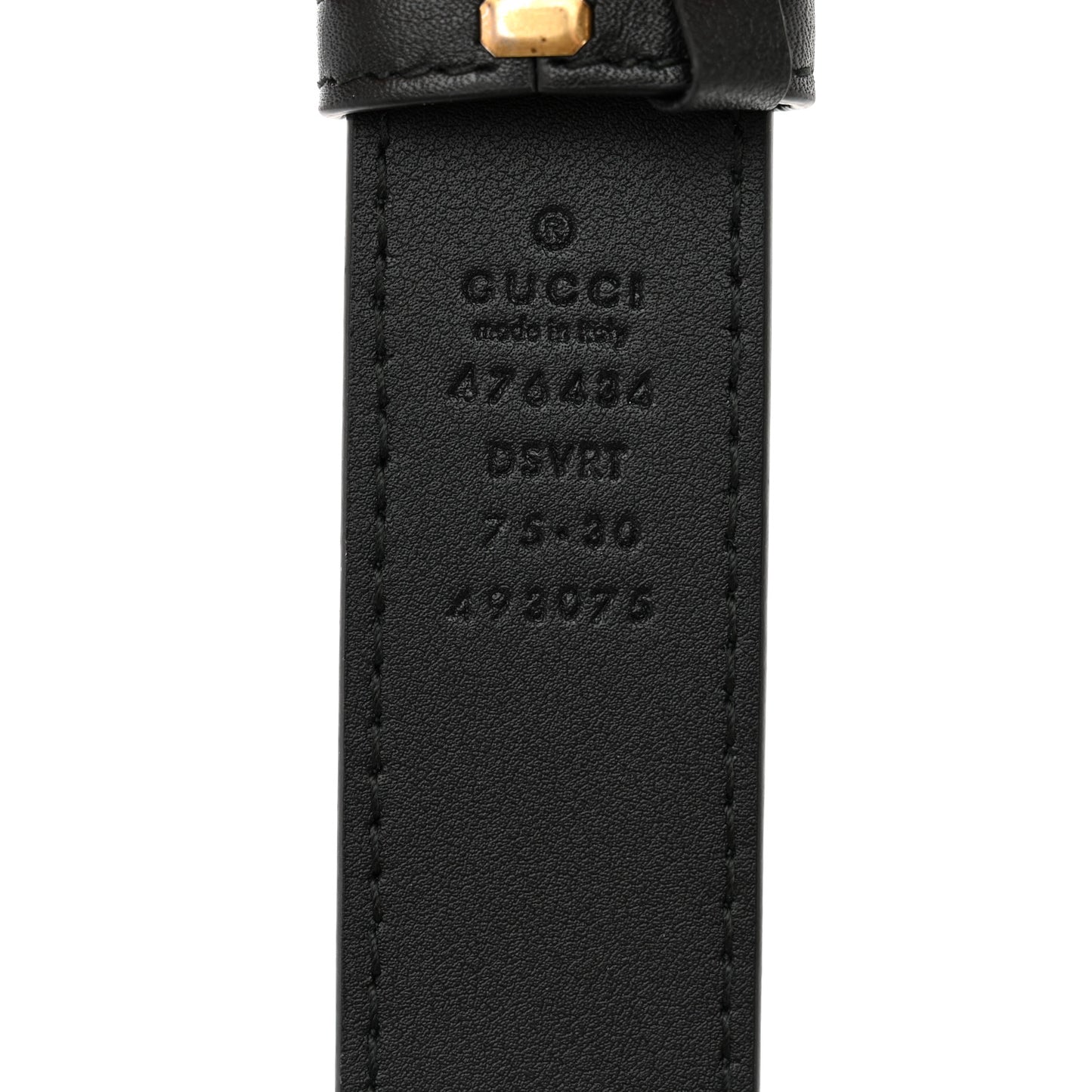 Calfskin Matelasse GG Marmont Belt Bag 75 30 Black