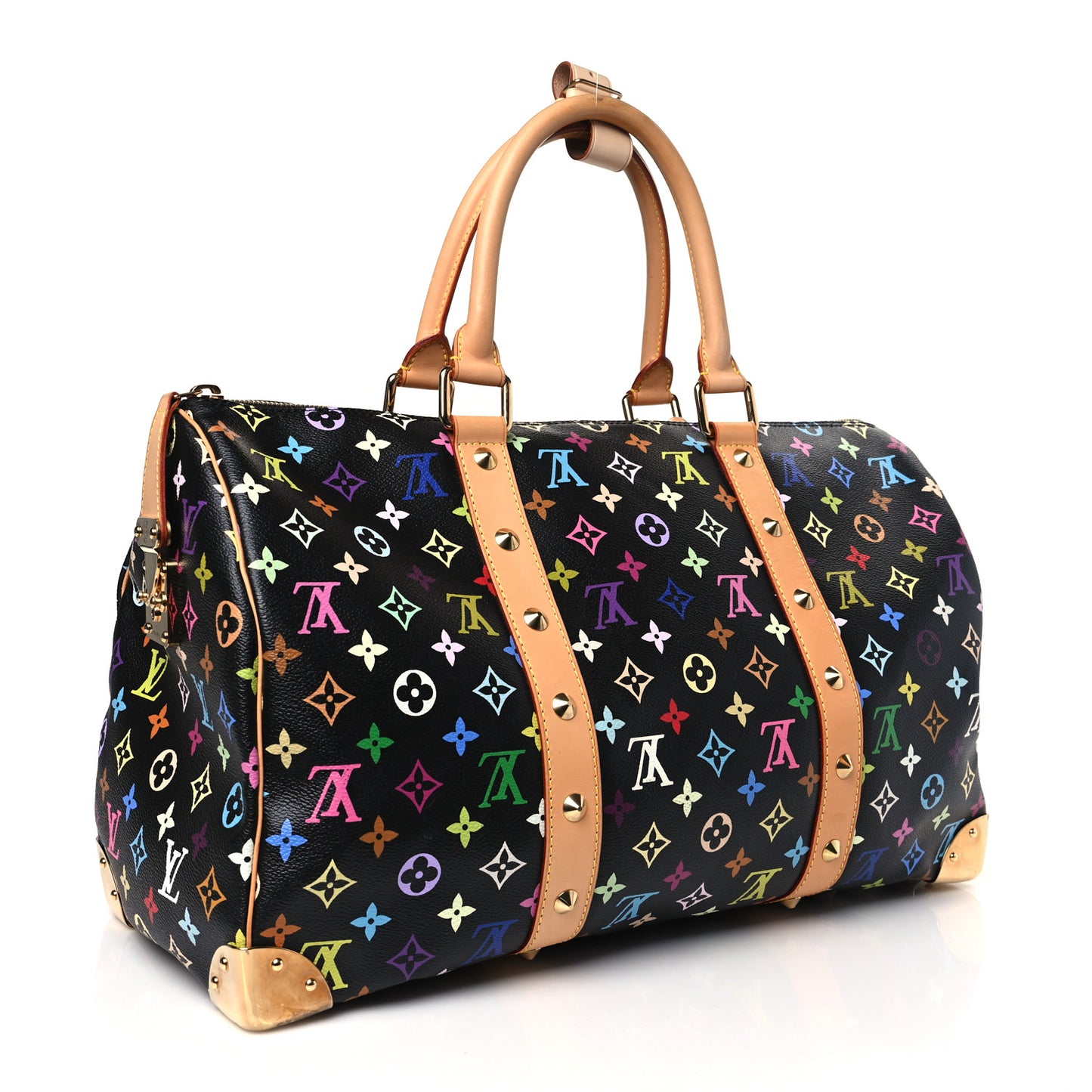 Monogram Multicolor Keepall 45 Black
