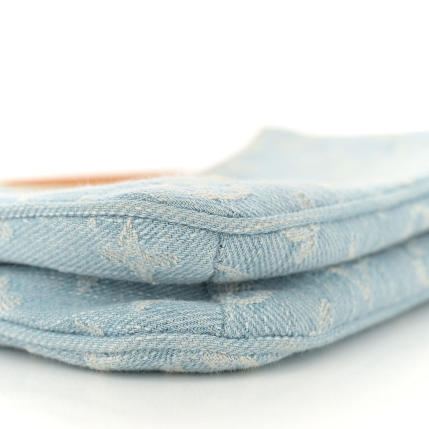Monogram Denim Liv Pochette Sky Blue