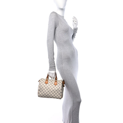 Louis Vuitton Damier Azur Speedy 25 2 of 13