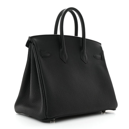 Hermes Togo Birkin 25 Black 2 of 11