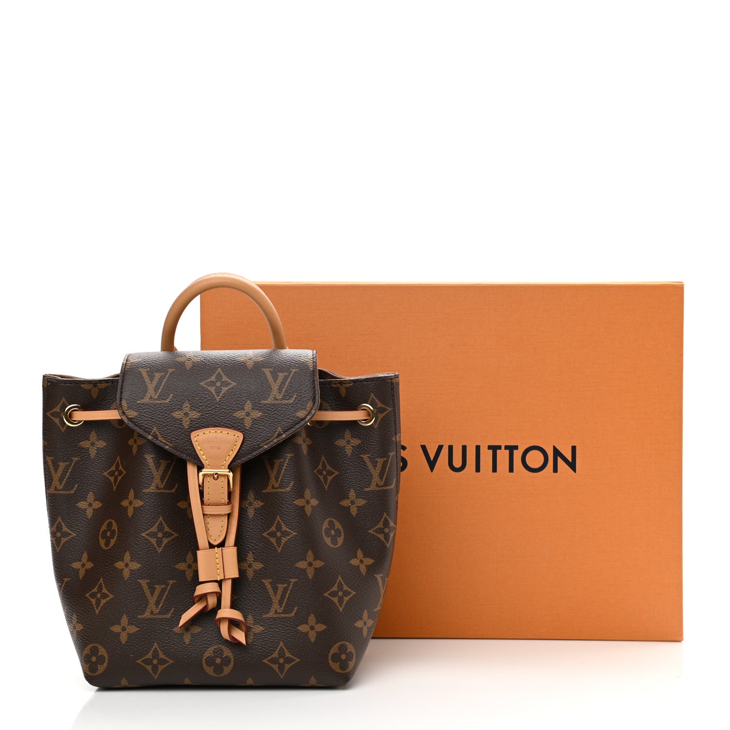 Louis Vuitton Monogram Montsouris BB Backpack Natural 10 of 10