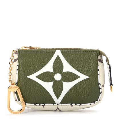 Louis Vuitton Monogram Giant Micro Pochette Accessories Kaki White 1 of 6