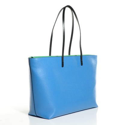 Fendi Vitello Elite Cuoio Monster Buggies Medium Roll Tote Zaffire Black Multicolor Lago 3 of 9