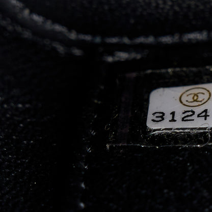 Chanel Caviar Quilted Small Top Handle Vanity Case With Chain Black 7 of 11