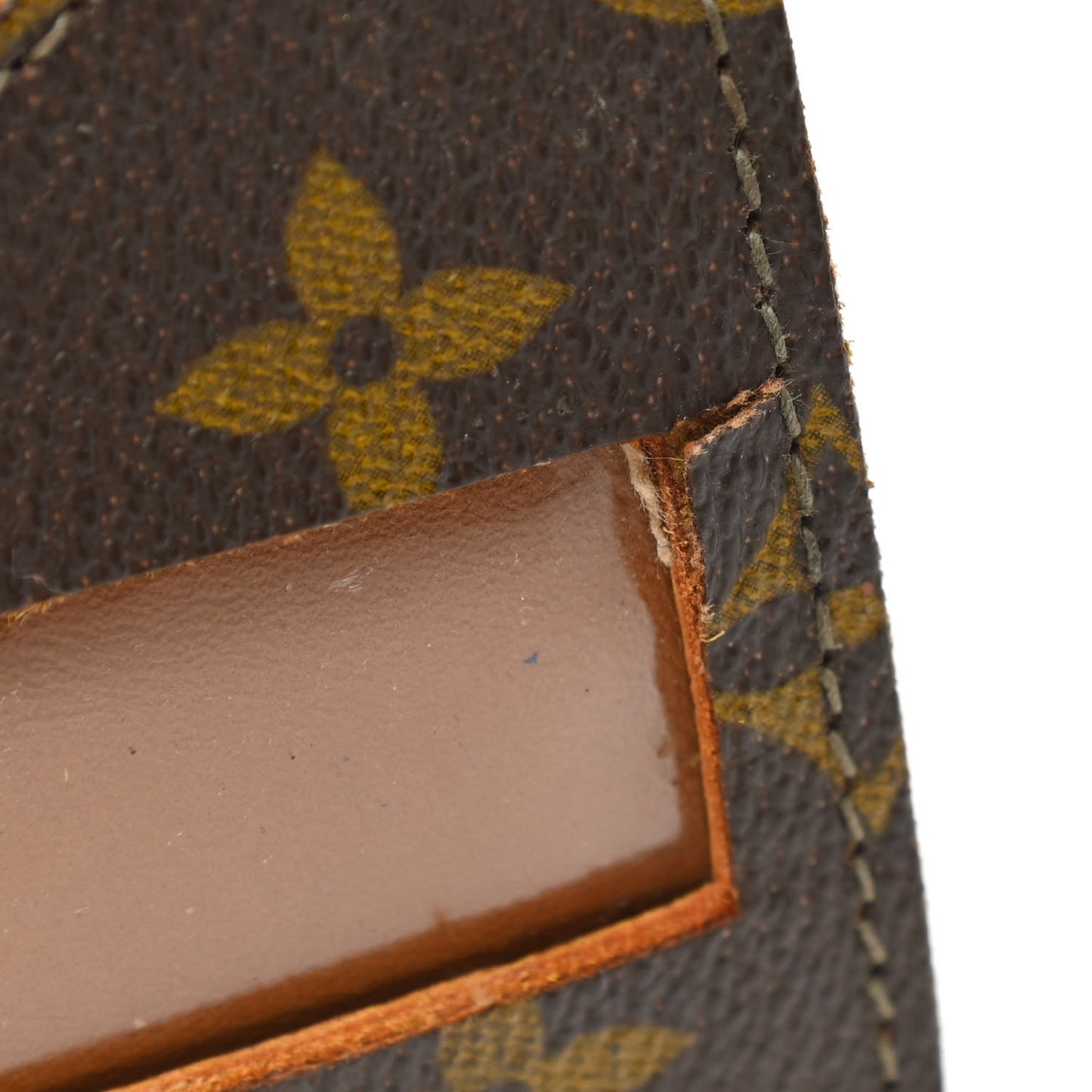 Monogram French Company Luggage Tag