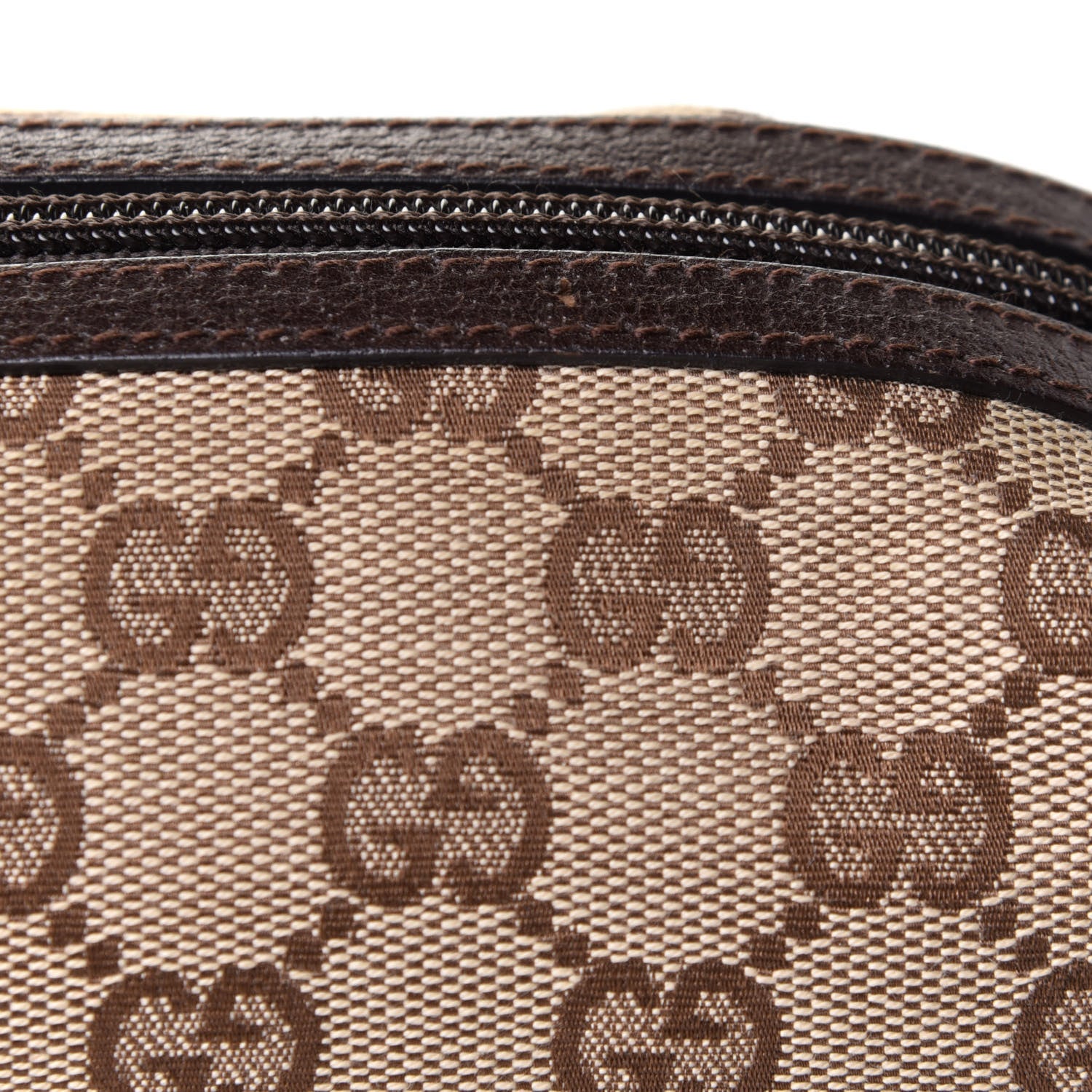 Gucci Monogram Large Cosmetic Case Brown 9 of 9