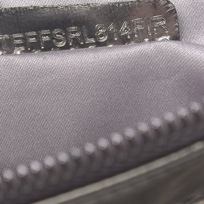Burberry Metallic Patent Calfskin House Check Sliced Ashcombe Clutch 8 of 14