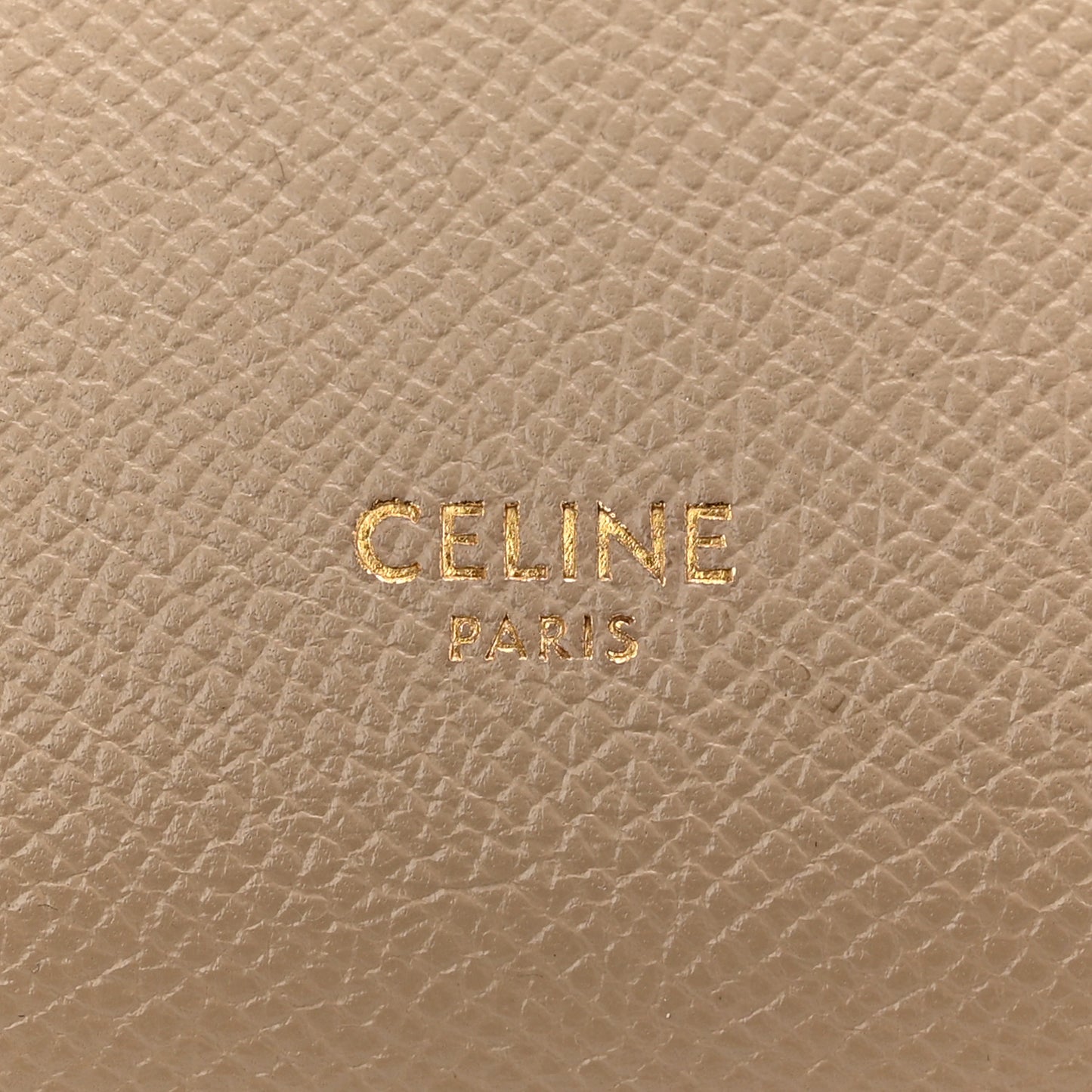 Grained Calfskin Micro Belt Bag Light Taupe