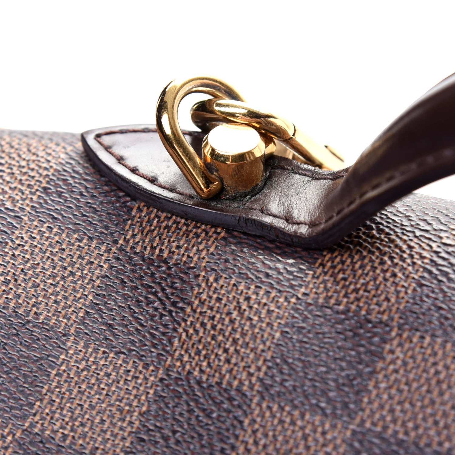 Louis Vuitton Damier Ebene Bergamo MM 28 of 29