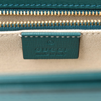 Gucci Azalea Calfskin Horsebit 1955 Shoulder Bag Imperial Blue Pavone Imperial Blue Pavone 6 of 11