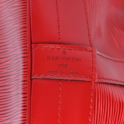 Louis Vuitton Epi Noe Castillan Red 5 of 8