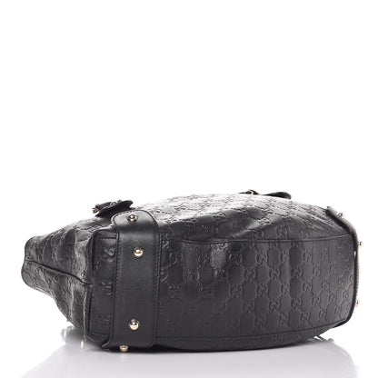 Gucci Guccissima Small Pelham Shoulder Bag Black 13 of 19