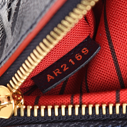 Louis Vuitton Empreinte Pochette Metis Marine Rouge 6 of 9