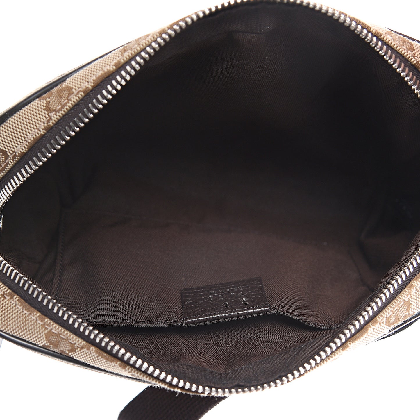 Monogram Belt Bag Dark Brown