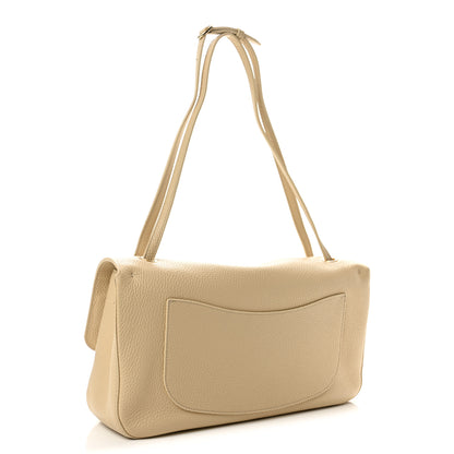 Chanel Grained Calfskin Small Souplissimo Maxi Flap Beige 3 of 10