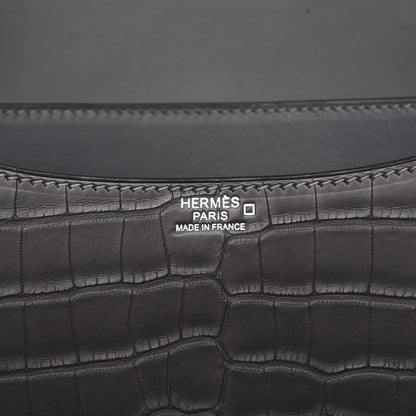 Hermes Matte Alligator Constance 24 Graphite 6 of 18