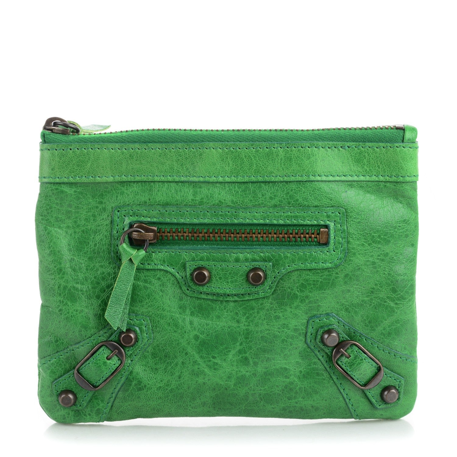 Balenciaga Agneau Classic Hardware M Porte-Monnaie Coin Purse Pommier 1 of 7