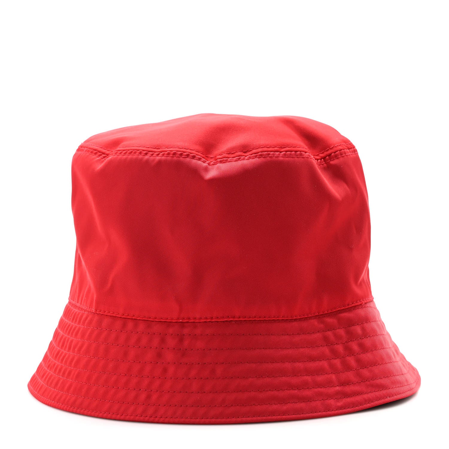 Prada Tessuto Nylon Bucket Hat M Rosso 4 of 6