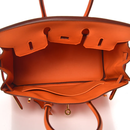 Hermes Swift Birkin 25 Orange 7 of 30