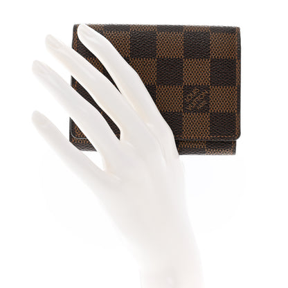 Louis Vuitton Damier Ebene Business Card Holder 2 of 8