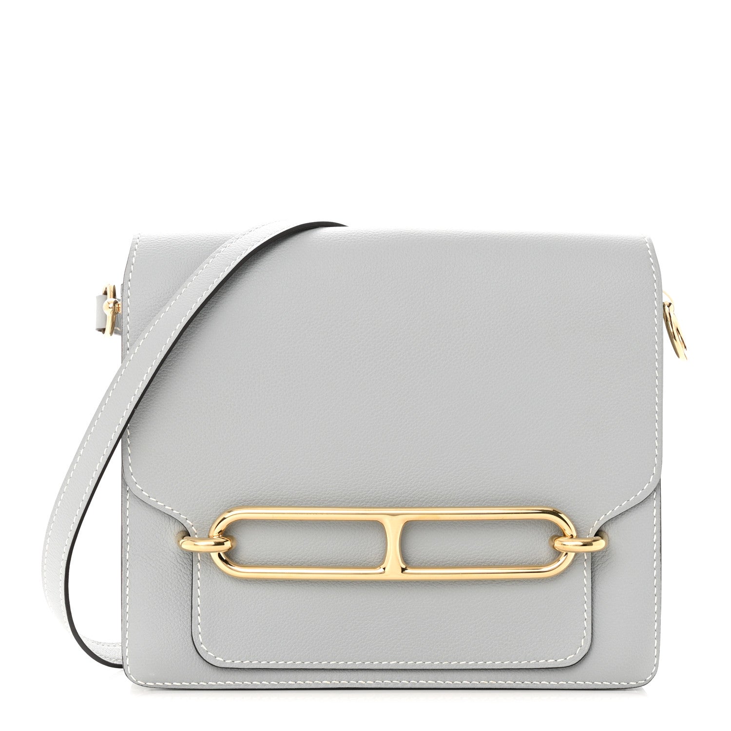 Hermes Evercolor Sac Roulis 23 Bleu Glacier 1 of 13