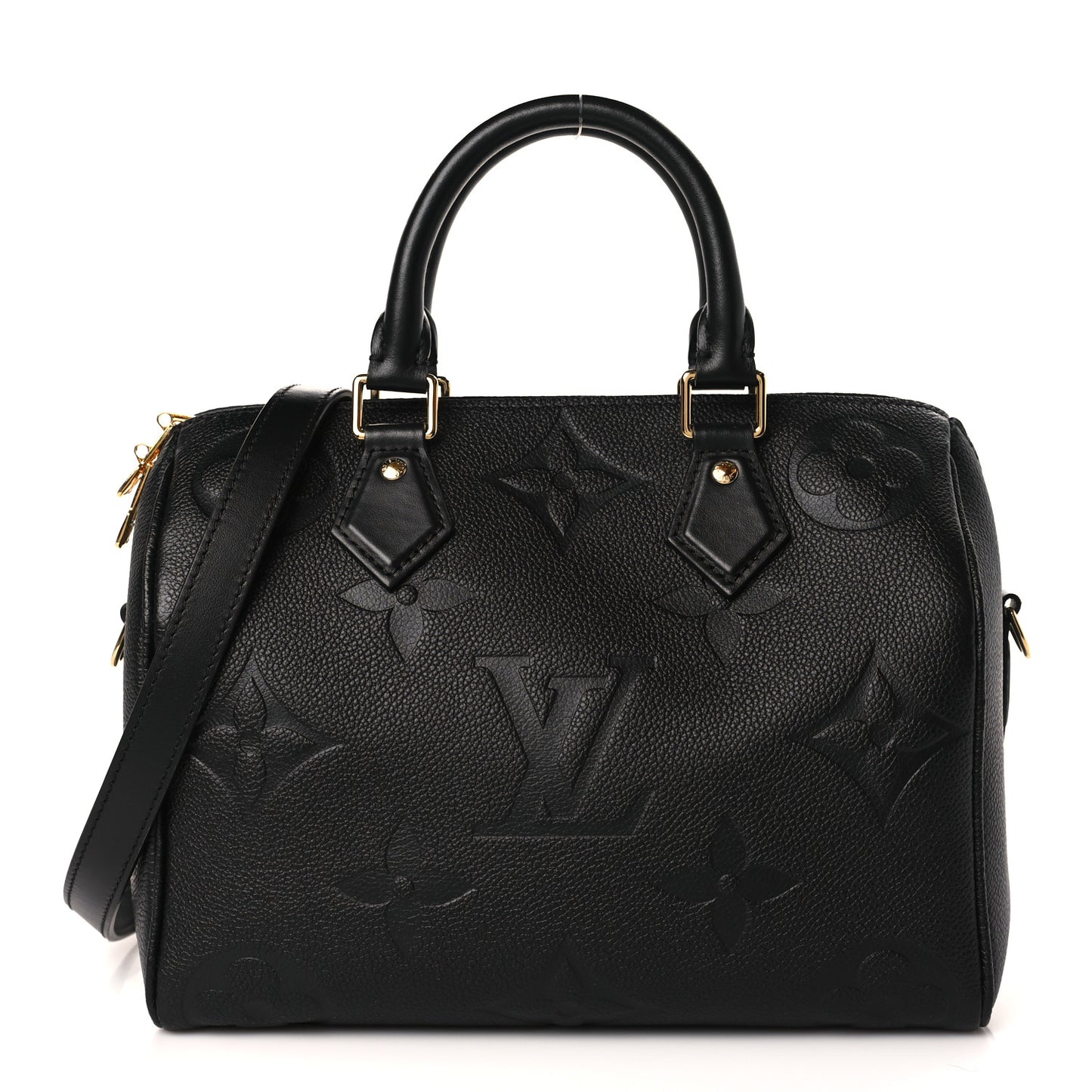 Empreinte Monogram Giant Speedy Bandouliere 25 Black