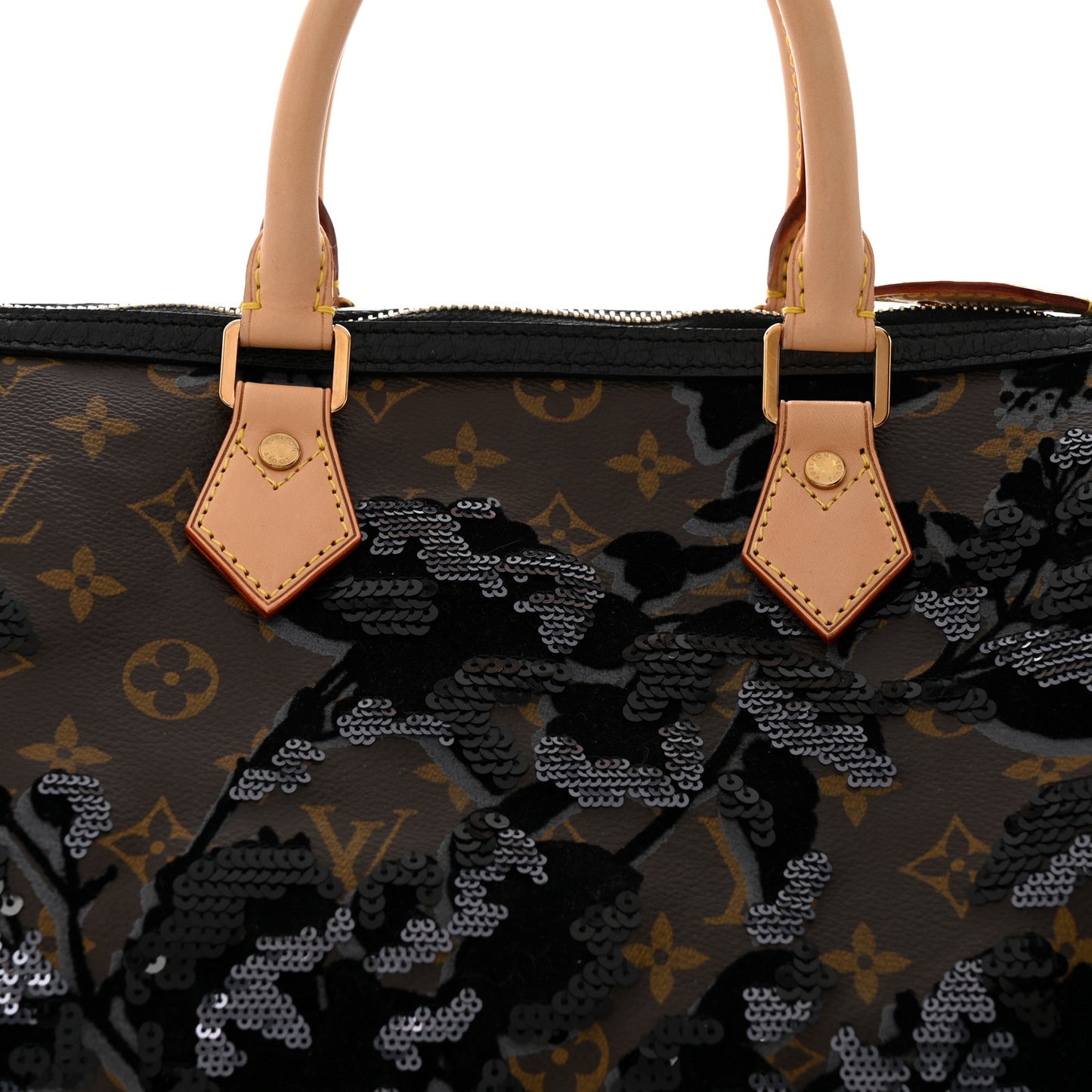 Monogram Fleur De Jais Sequins Speedy 30