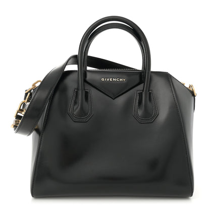 Givenchy Shiny Lord Calfskin Small Antigona Black 1 of 12