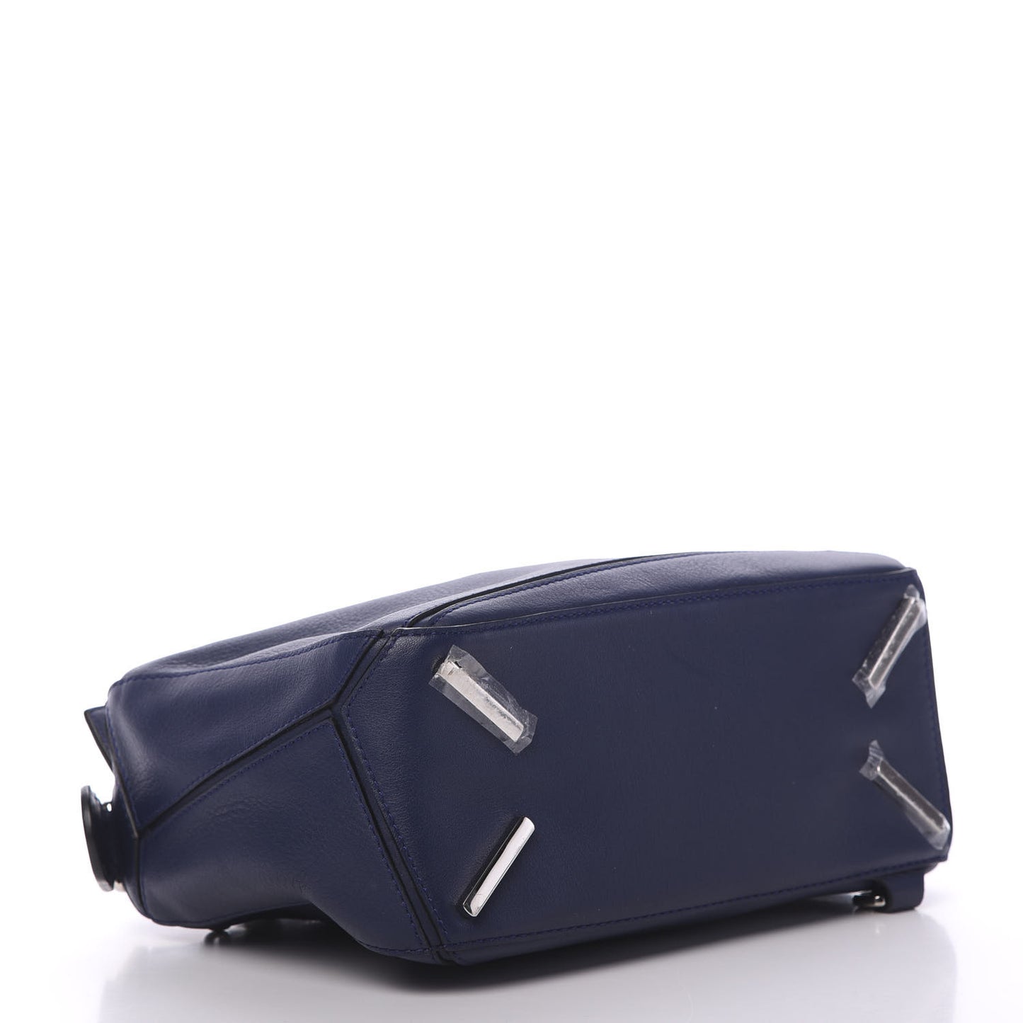 Calfskin Small Puzzle Bag Marine