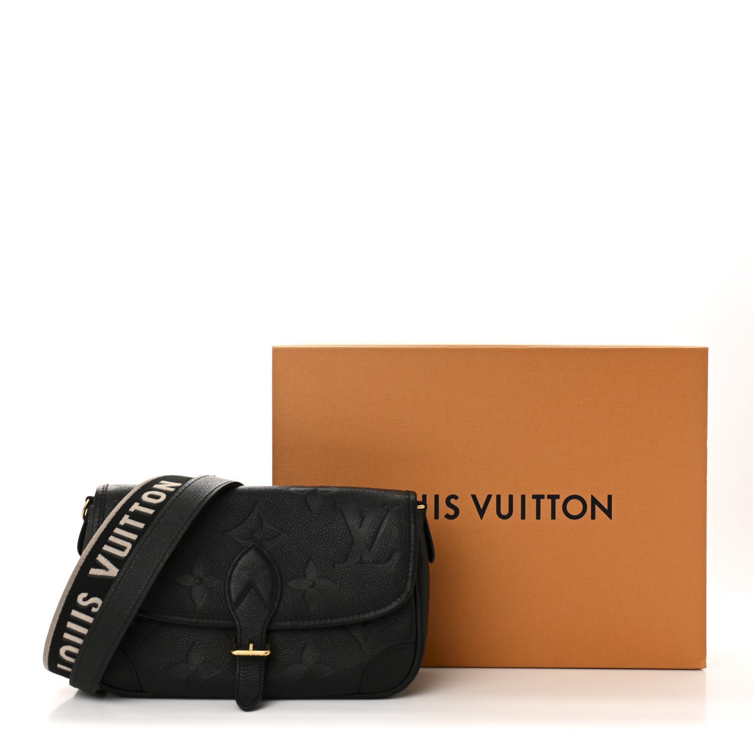 Louis Vuitton Empreinte Monogram Giant Diane Black 10 of 10