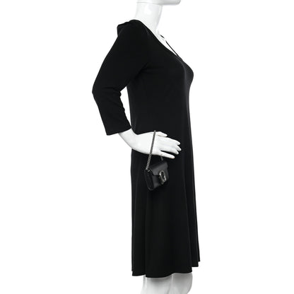 Gucci Calfskin Dionysus Coin Purse Black 2 of 11