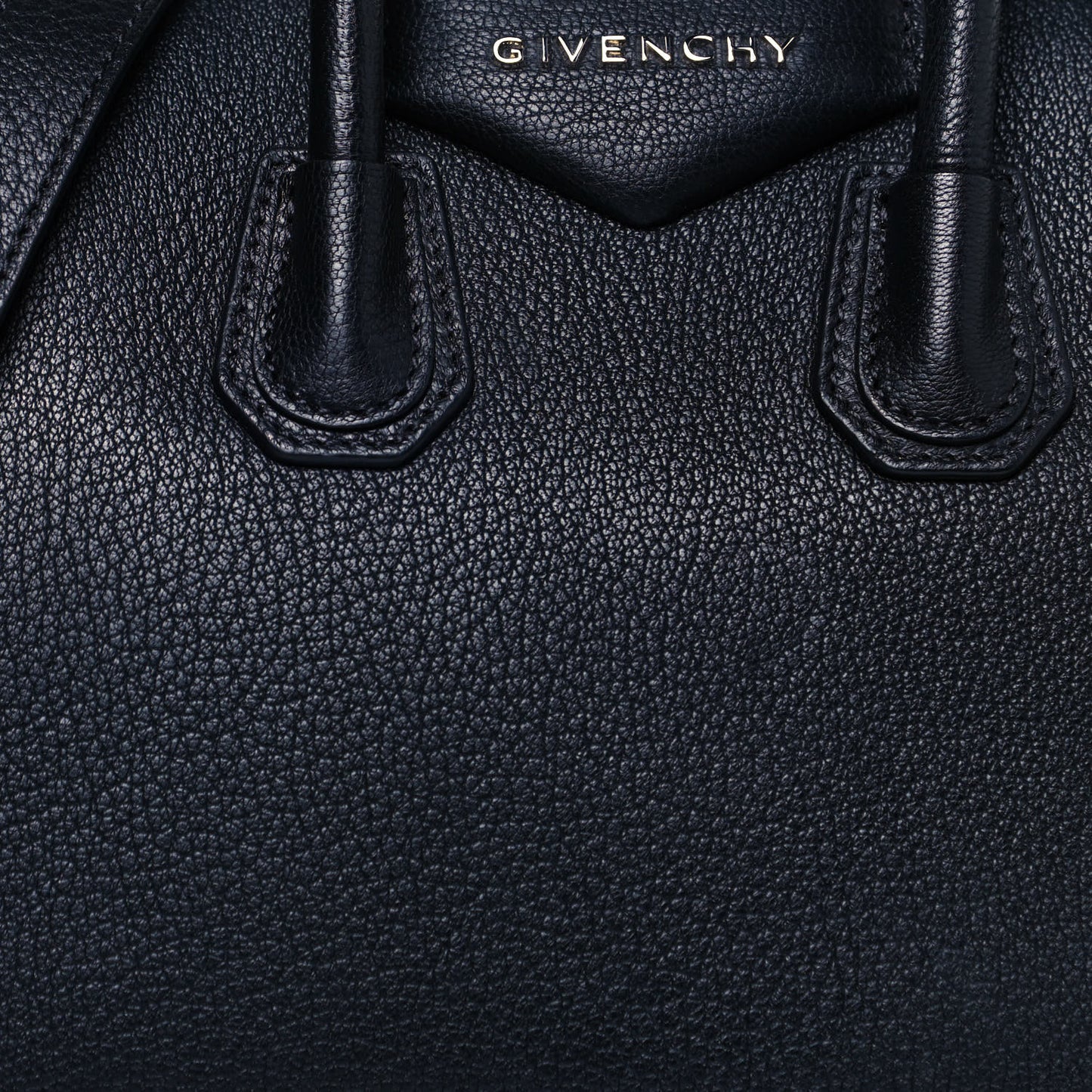Sugar Goatskin Mini Antigona Black
