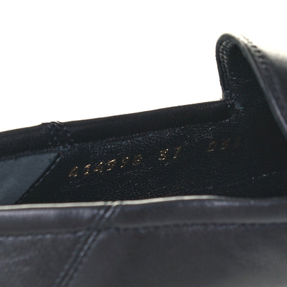 Gucci Lambskin Womens Brixton Horsebit Loafers 37 Black 10 of 11