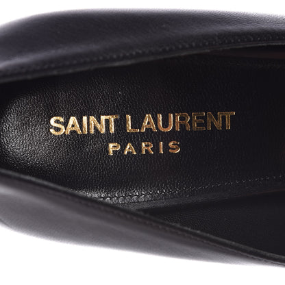 Saint Laurent Calfskin Opyum 85 Pumps 39 Black 7 of 9