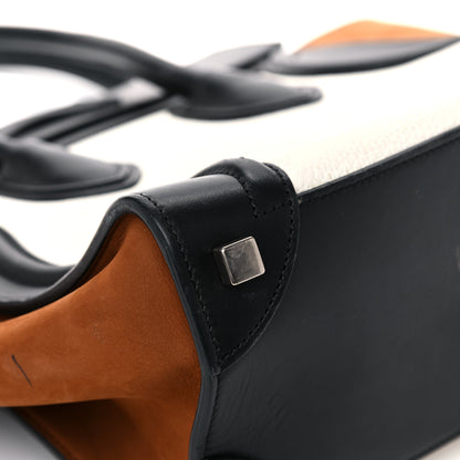 Celine Baby Grained Calfskin Nubuck Tri-Color Micro Luggage Iceberg 18 of 26